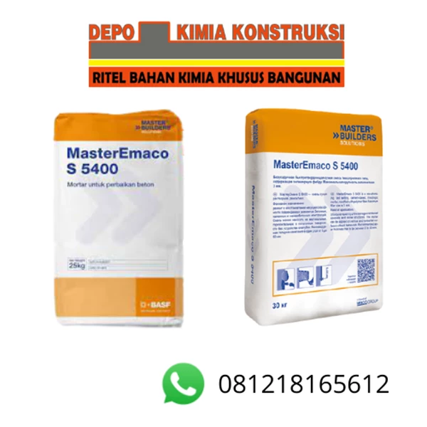 MasterEmaco S5400 Nanocrete Bahan Perekat MBS