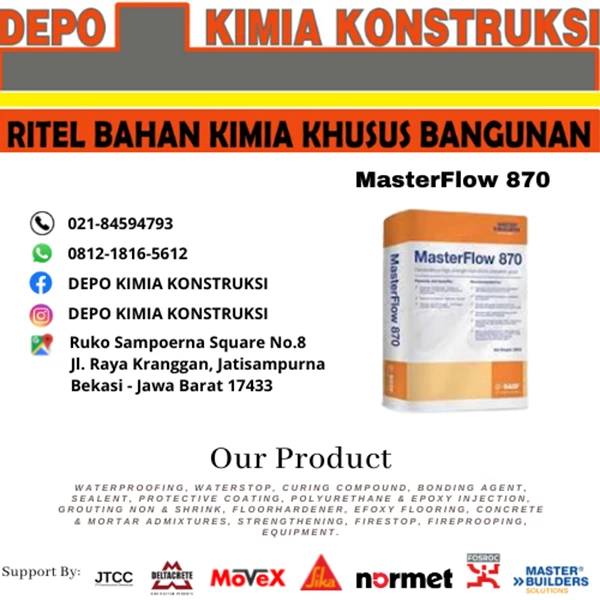 Master Flow 870 Grout Non-shrink