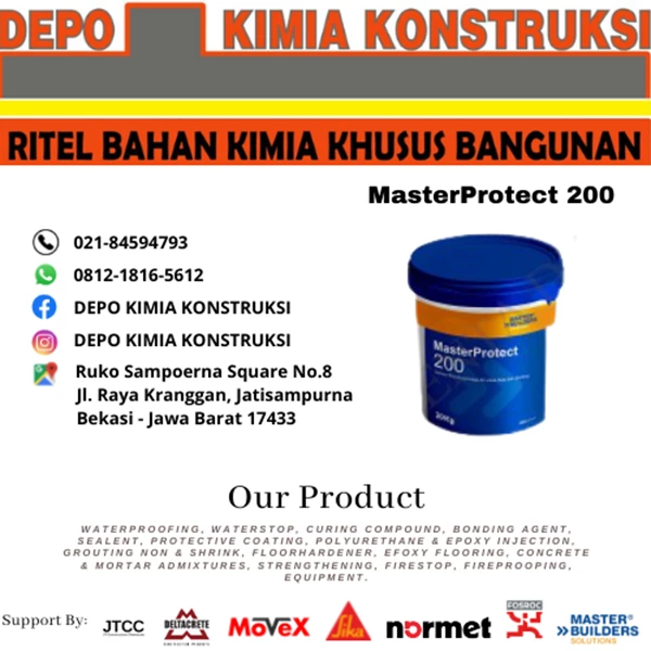 MasterProtect 200 Acrylic-based UV-resistant Waterproofing Material for walls