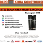 Masterpren 2003 bitumen membran bakar kedap air 1