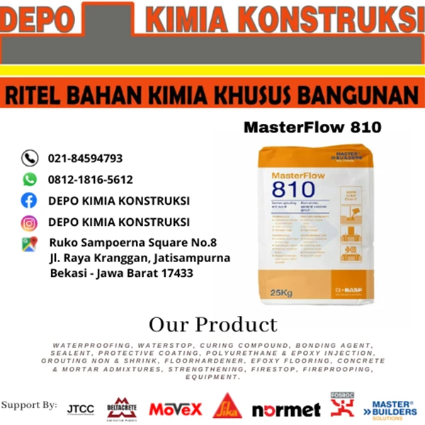 Master Flow 810 Master Builders Solutions