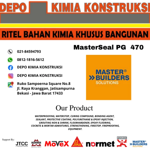 MasterSeal PG 470 Sealant Polysulphides Based 