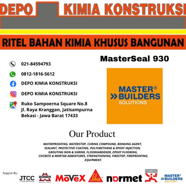 MasterSeal 930 Expansion Joint Membrane 